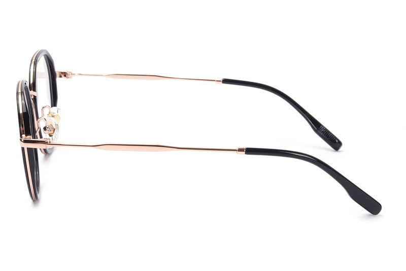 Hexagon Full Rim Eyeglasses For Men And Women