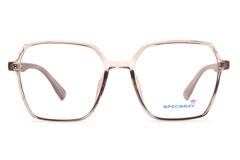 Geometric Full Rim Eyeglasses For Men And Women