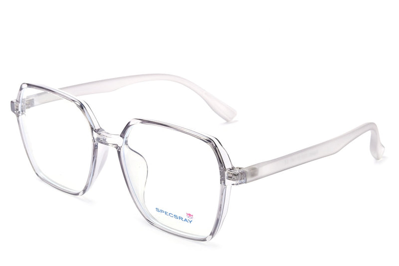 Geometric Full Rim Eyeglasses For Men And Women