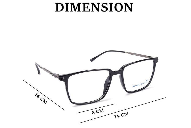 Square Full Rim Computer glasses For Men