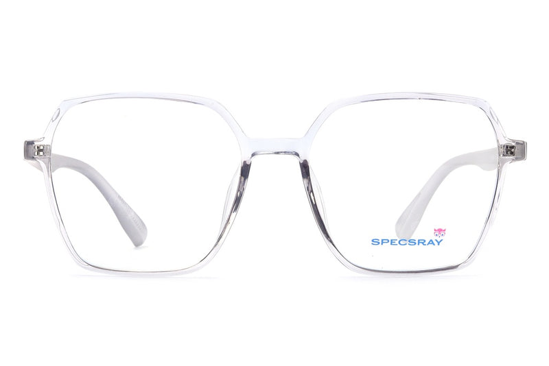 Geometric Full Rim Eyeglasses For Men And Women