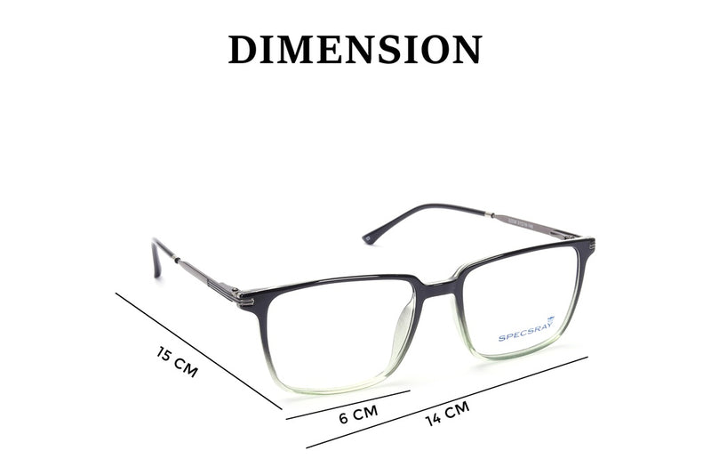 Square Full Rim Computer glasses For Men