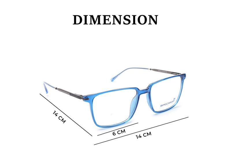Square Full Rim Computer glasses For Men