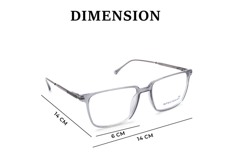 Square Full Rim Computer glasses For Men
