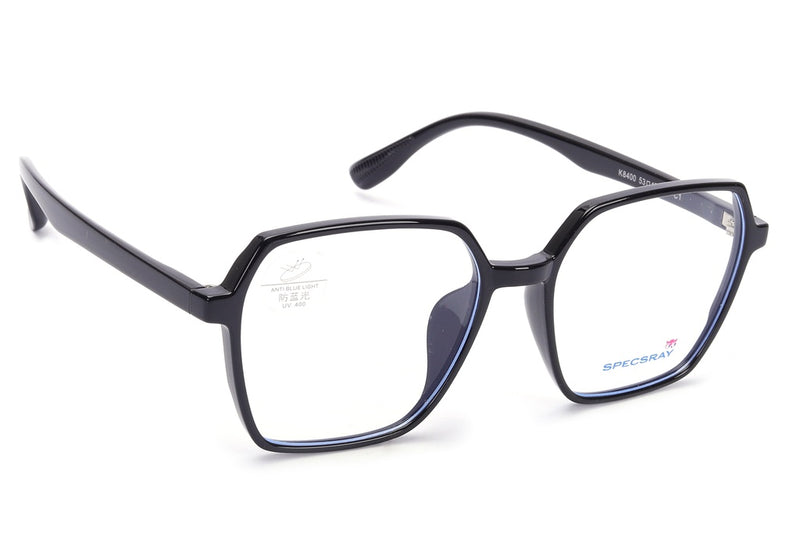 Geometric Full Rim Eyeglasses For Men And Women