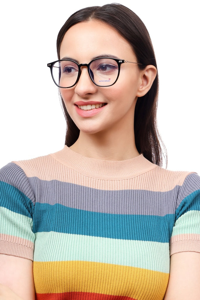 Square Full Rim Eyeglasses For Men And Women