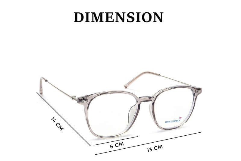 Square Full Rim Eyeglasses For Men And Women