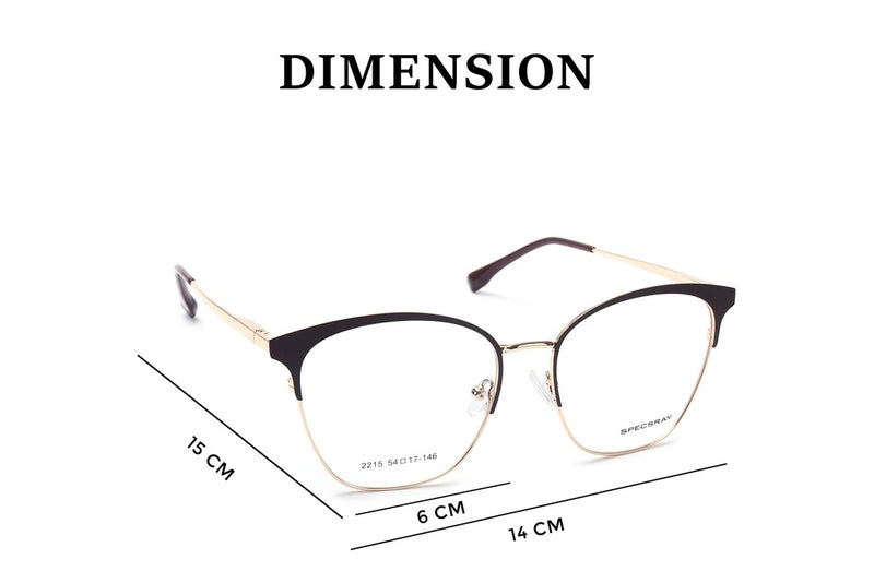 Cateye Full Rim Eyeglasses For Women