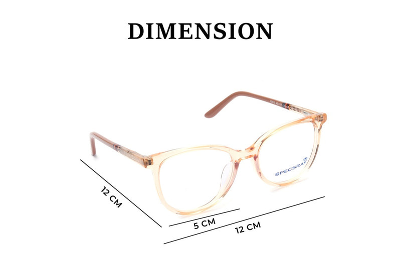 Cateye Full Rim Eyeglasses For Kids