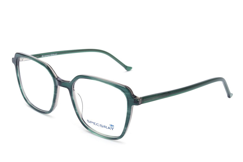 Geometric Full Rim Eyeglasses For Women