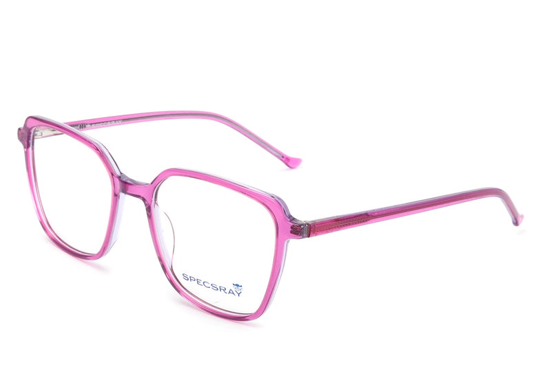 Geometric Full Rim Eyeglasses For Women