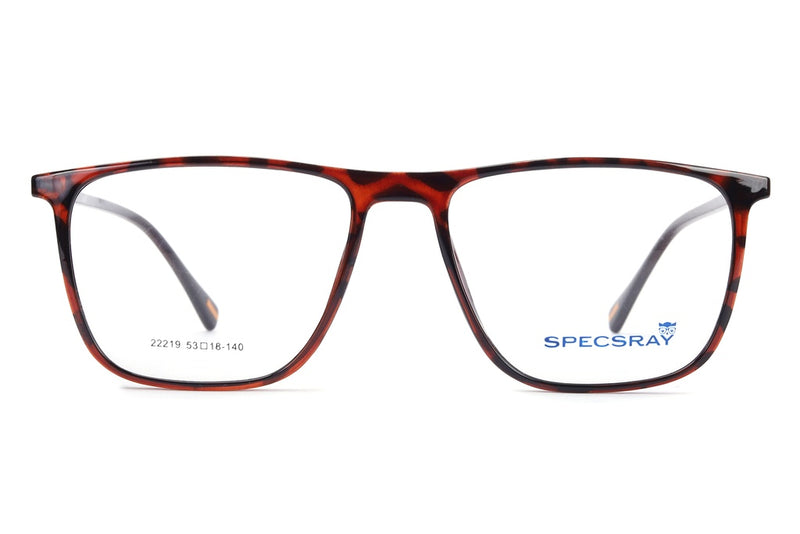 Rectangle Full Rim Eyeglasses For Men