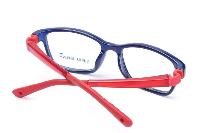 Rectangle Full Rim Eyeglasses For Kids