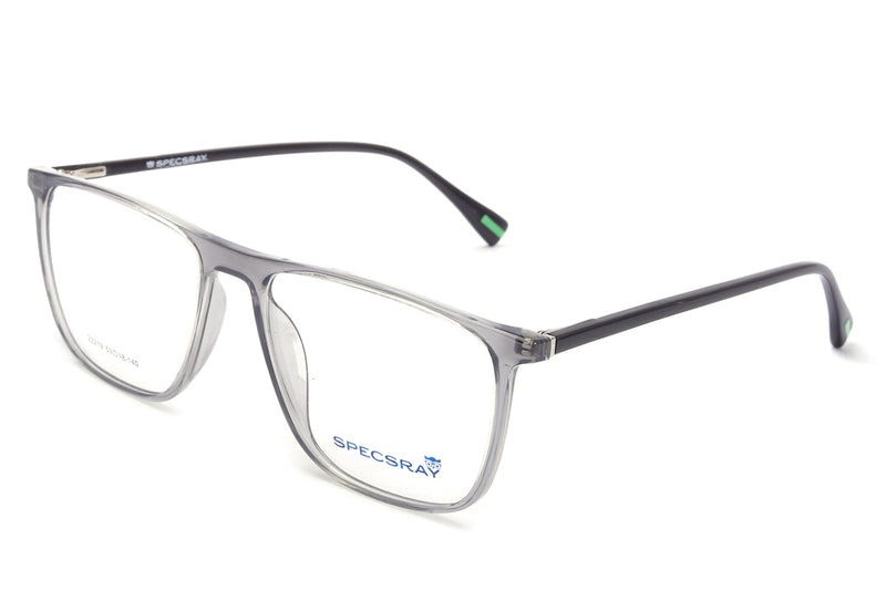 Rectangle Full Rim Eyeglasses For Men