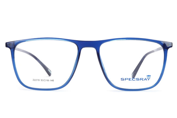 Rectangle Full Rim Eyeglasses For Men