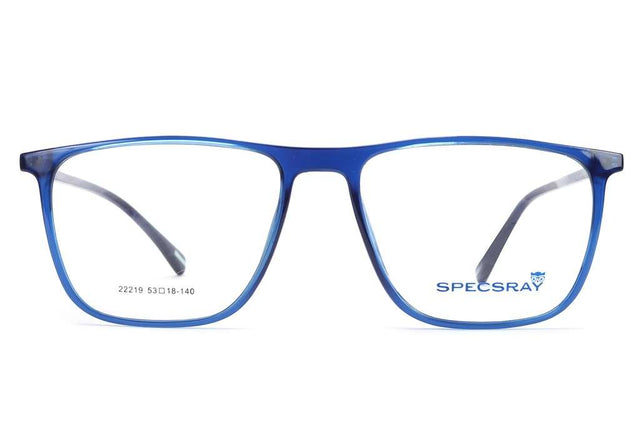 Rectangle Full Rim Eyeglasses For Men