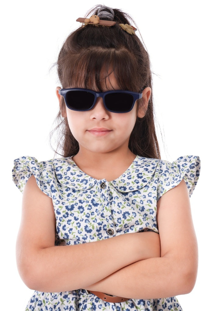 Rectangle Full Rim Eyeglasses For Kids