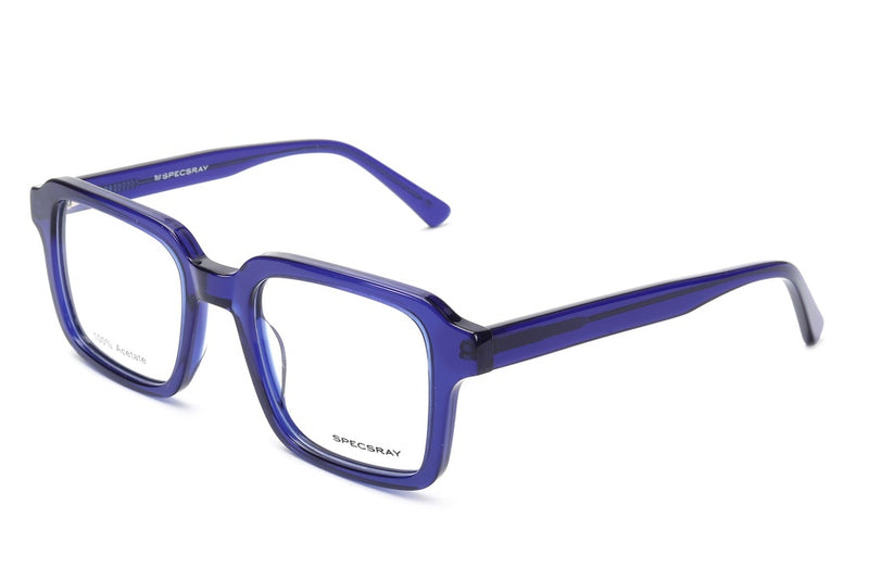Rectangle Full Rim Eyeglasses For unisex