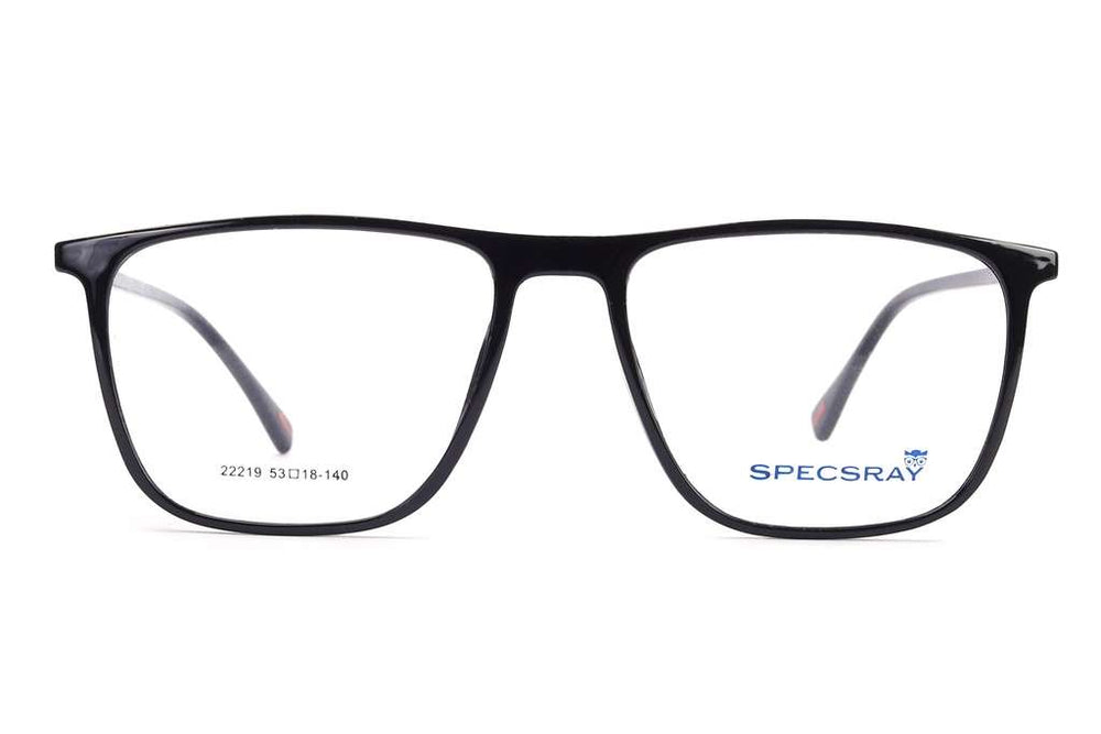 Ead Rectangle Rectangle Full Rim Eyeglasses For Men – SPECSRAY