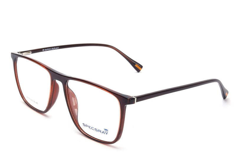 Rectangle Full Rim Eyeglasses For Men