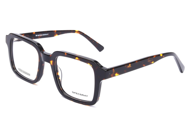 Rectangle Full Rim Eyeglasses For unisex