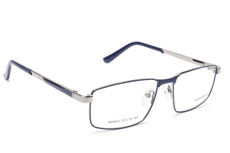 Rectangle Full Rim Eyeglasses For Men