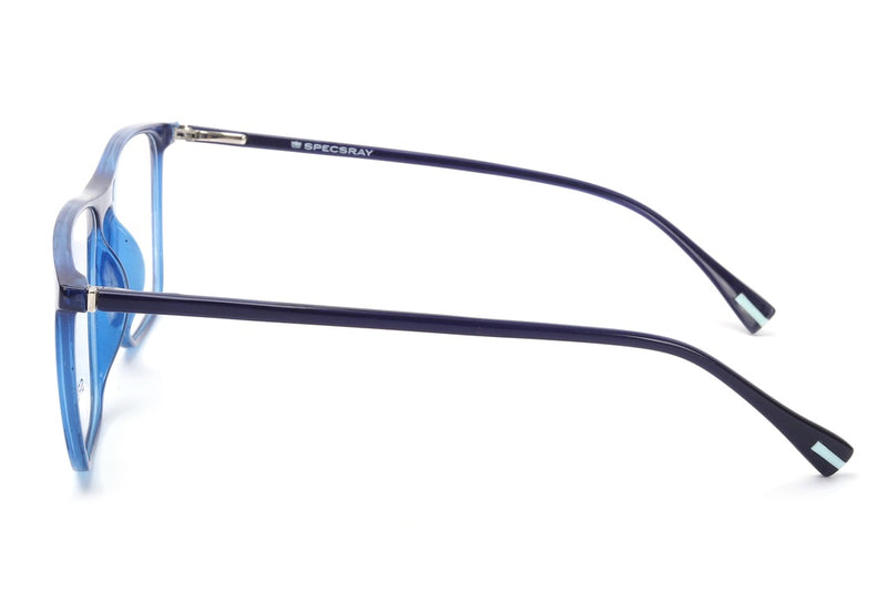 Rectangle Full Rim Eyeglasses For Men