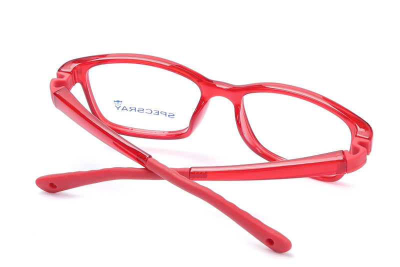 Rectangle Full Rim Eyeglasses For Kids