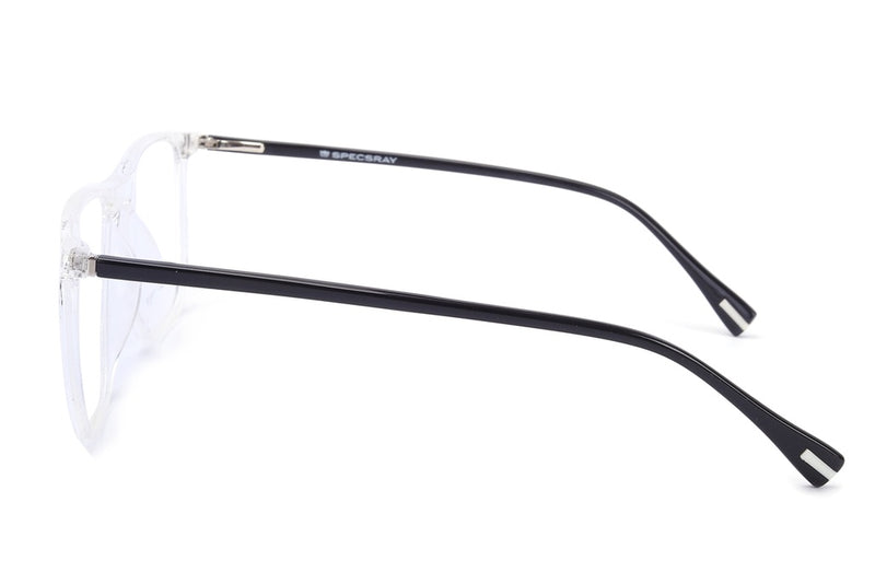 Rectangle Full Rim Eyeglasses For Men