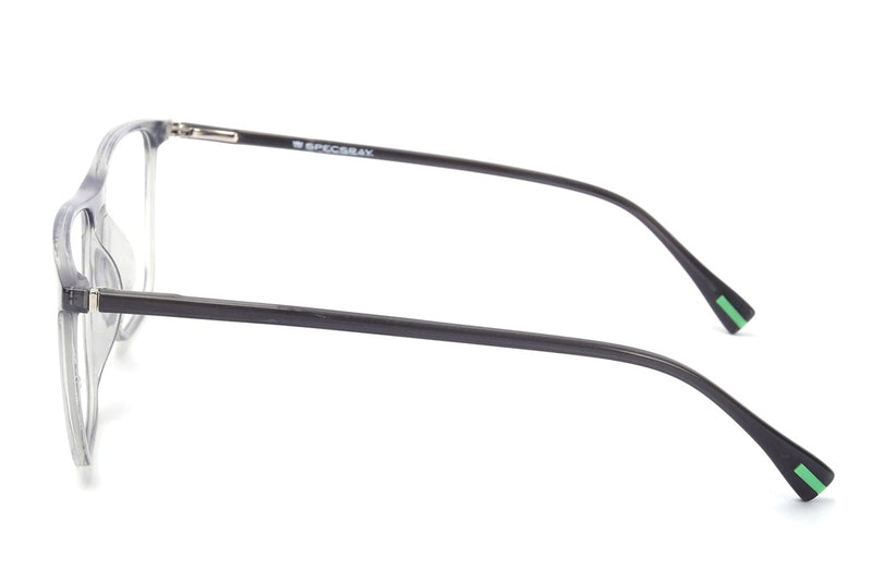 Rectangle Full Rim Eyeglasses For Men