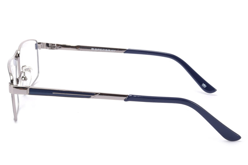 Rectangle Full Rim Eyeglasses For Men