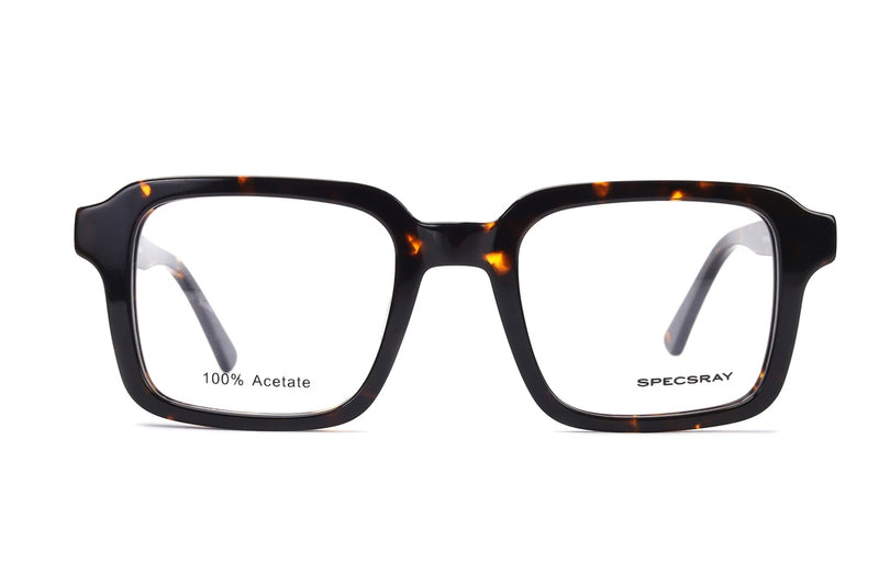 Rectangle Full Rim Eyeglasses For unisex