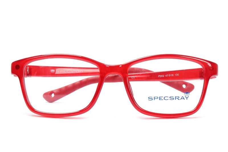 Rectangle Full Rim Eyeglasses For Kids
