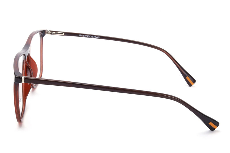 Rectangle Full Rim Eyeglasses For Men