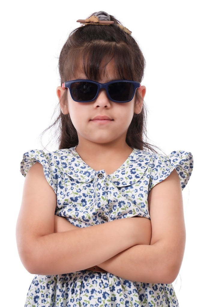 Rectangle Full Rim Eyeglasses For Kids