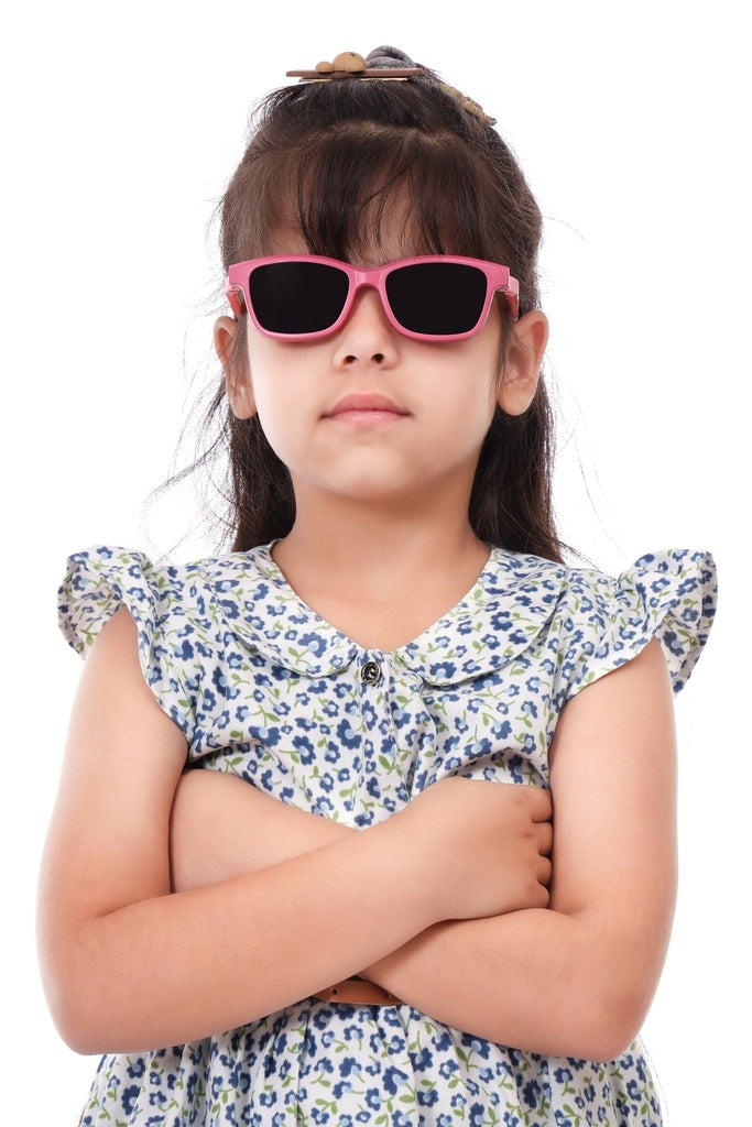 Rectangle Full Rim Eyeglasses For Kids