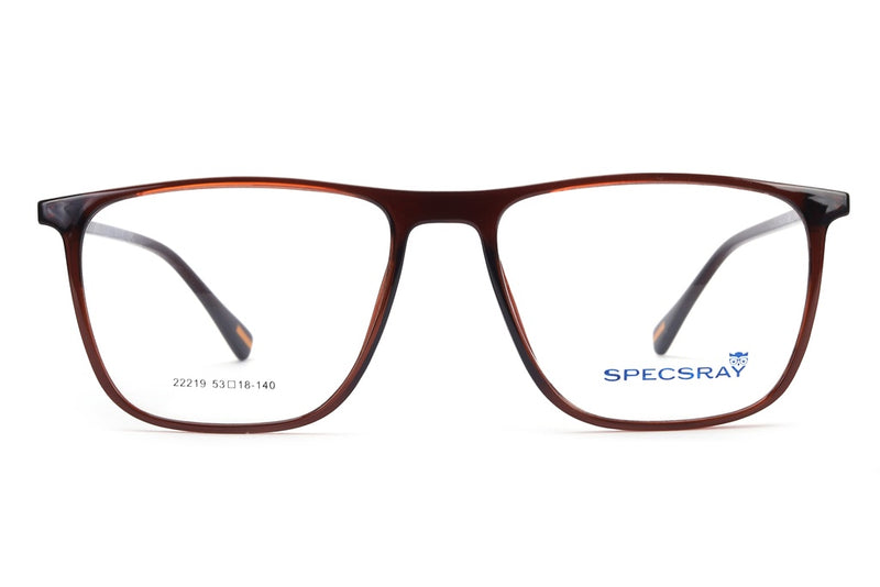 Rectangle Full Rim Eyeglasses For Men