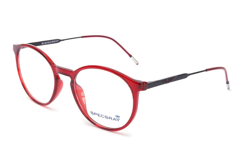 Round Full Rim Eyeglasses For Men And Women