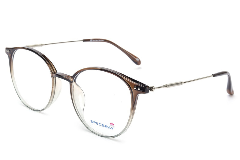 Round Full Rim Eyeglasses For Men And Women