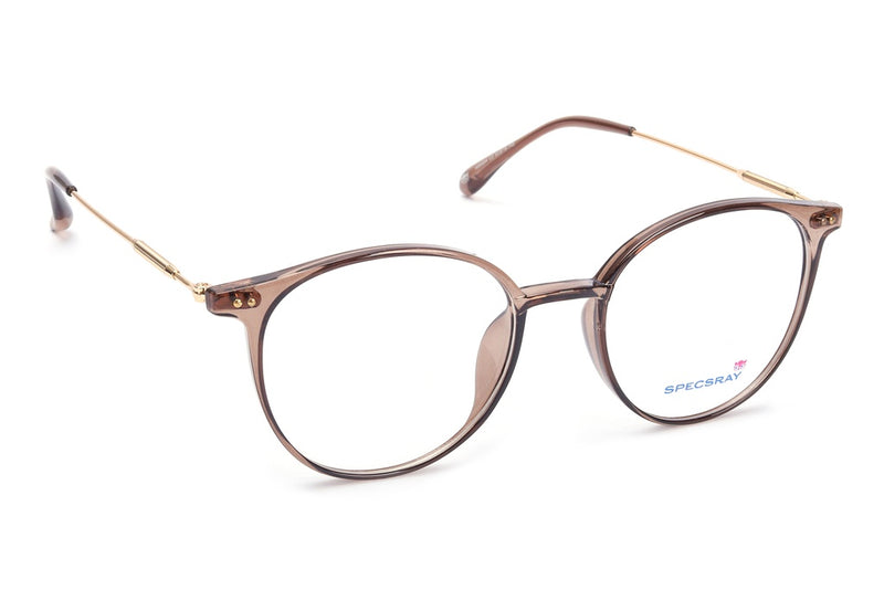 Round Full Rim Eyeglasses For Men And Women