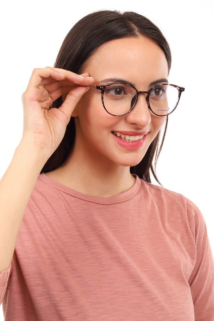 Round Full Rim Eyeglasses For Men And Women