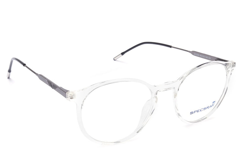 Round Full Rim Eyeglasses For Men And Women
