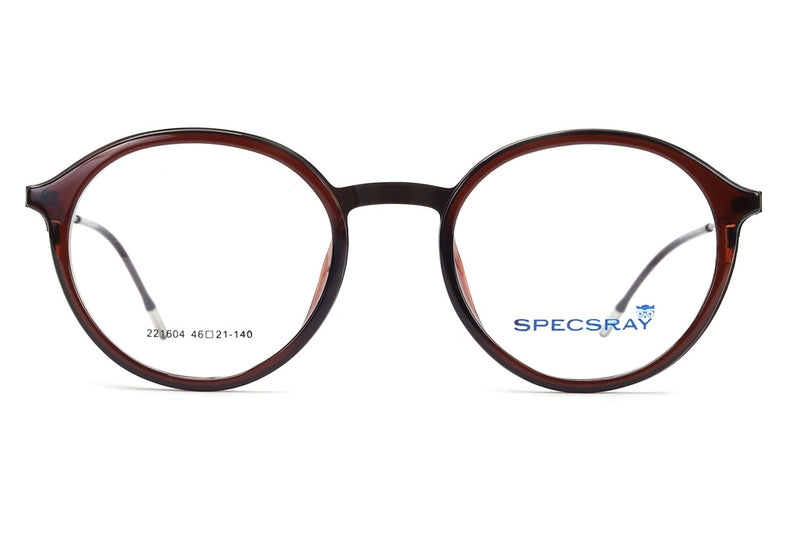 Round Full Rim Eyeglasses For Men And Women