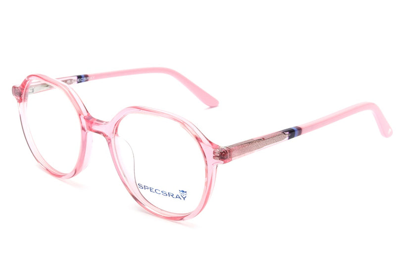 Round Full Rim Eyeglasses For Kids