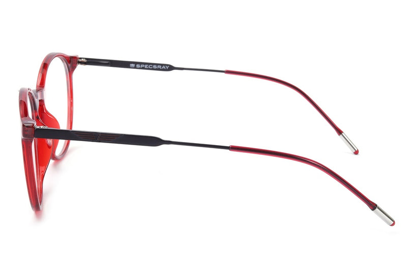 Round Full Rim Eyeglasses For Men And Women