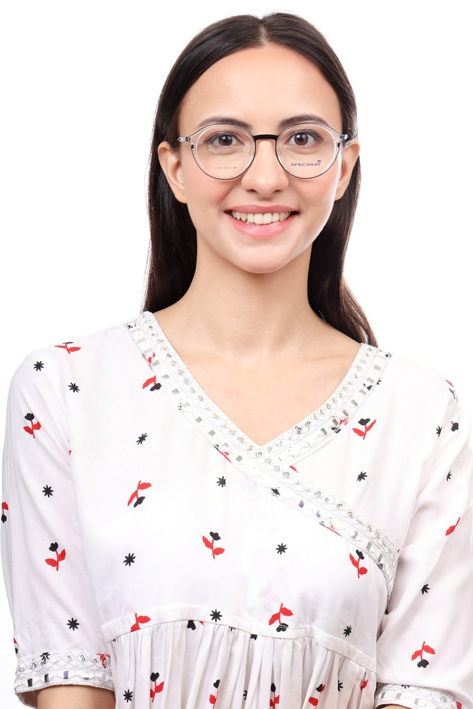 Round Full Rim Eyeglasses For Men And Women