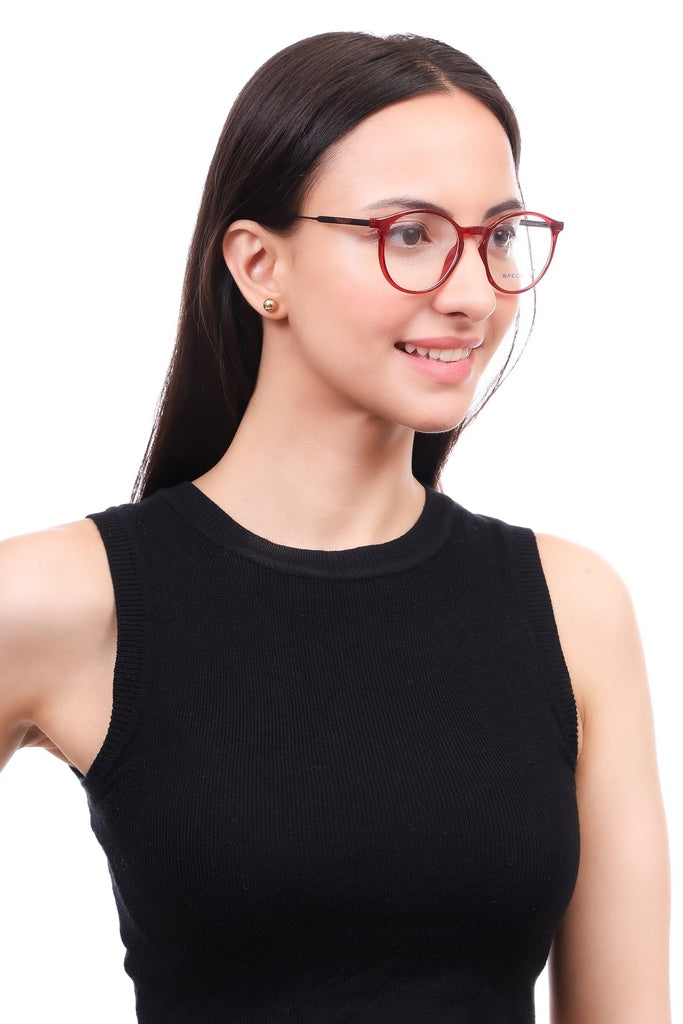 Round Full Rim Eyeglasses For Men And Women