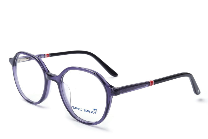 Round Full Rim Eyeglasses For Kids