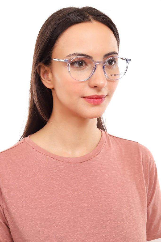 Round Full Rim Eyeglasses For Men And Women