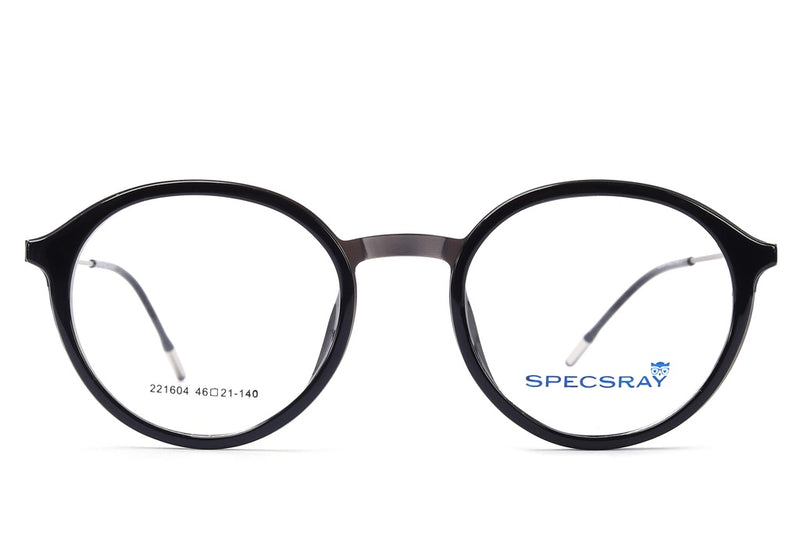 Round Full Rim Eyeglasses For Men And Women